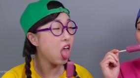 چالش غذایی جدید : چالش غذایی خنده دار / چالش خوردن انواع غذاها یا سس تند و شیرین