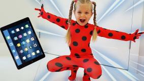 برنامه کودک دیانا و روما: دیانا دختر کفشدوزکی می‌شود و روما را نجات میدهد!