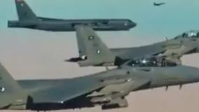 اسکورت ترامپ توسط جنگنده‌های قطری با خلبان دست به گوشی! 24 اردیبهشت 1404