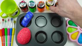 بازی با رنگ ها ساخت اسلایم رنگارنگ برای بچه ها | اسلایم بازی کودکان