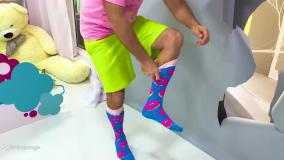 برنامه کودک ناستیا و استیسی : بازی اتاق مخفی با پدر | ناستیاشو سرگرمی کودک