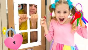 برنامه کودک ناستیا و استیسی : نجات پدر از دست جادوگر | ناستیاشو سرگرمی کودک