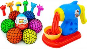 آموزش خمیربازی و ساخت مجسمه رنگی | خمیر بازی جدید و خمیر رنگی