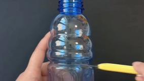 ساخت لیوان دسته دار با بطری آب معدنی