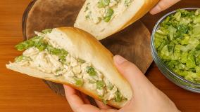 طرز تهیه ساندویچ مرغ سرد/ساندویچ سرد و فوری - مجله تجربه نت