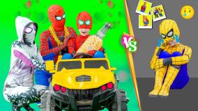 نبرد مرد عنکبوتی و اسپایدرمن :: مرد عنکبوتی نبرد در خانه جدید :: spiderman :: مردعنکبوتی