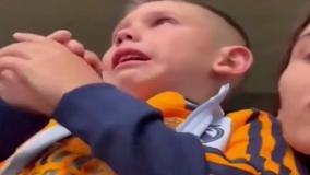 صحنه‌ای غم‌انگیز اشک‌های فرزند والورده هنگام مراسم خداحافظی مودریچ | 4 خرداد 1404