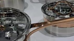 سرویس قابلمه استیل 10 پارچه عرشیا