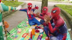 برنامه کودک مرد عنکبوتی جدید :: نبرد مرد عنکبوتی و اسپایدرمن :: مرد عنکبوتی طولانی