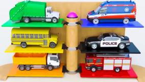 ماشین بازی طولانی :: کارتون ماشین بازی :: سرگرمی کودک ماشین بازی :: ماشین اسباب بازی