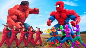 نبرد مرد عنکبوتی و اسپایدرمن :: مبارزه با دشمنان همیشگی مردعنکبوتی SPIDERMAN