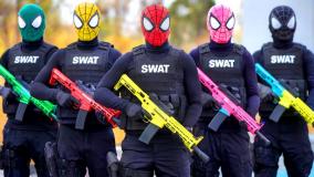 نبرد مرد عنکبوتی و اسپایدرمن :: مرد عنکبوتی :: نبرد جدید spiderman