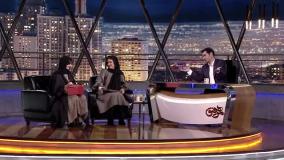 شوخی شهاب حسینی با فلوت زدن پردیس احمدیه