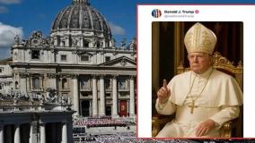 ترامپ منکر ماجرای تصویرش در لباس پاپ شد: اطلاعی ندارم! ۱۶ اردیبهشت ۱۴۰۴