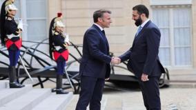 استقبال مکرون از جولانی در کاخ الیزه! ۱۷ اردیبهشت ۱۴۰۴