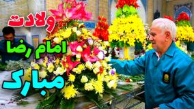 کلیپ جشن تبریک ولادت امام رضا / تولد امام هشتم مبارک ۱۹ اردیبهشت