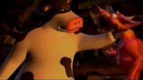 خواندن محمدرضا علیمردانی در کارتون رئیس مزرعه