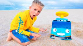 ولاد و نیکی جدید :: برنامه کودک :: ماشین بازی ولاد و نیکیتا :: ولاد نیکی :: کارتون ولاد