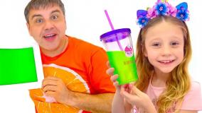 برنامه کودک ناستیا و بابایی جدید تفکیک زباله | کارتون ناستیاشو سرگرمی طولانی