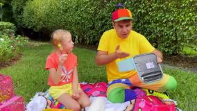 برنامه کودک ناستیا و بابایی جدید پیکنیک با بابایی | کارتون ناستیاشو سرگرمی طولانی