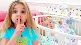 برنامه کودک دیانا و روما جدید خوابوندن نی نی | کارتون دیاناشو طولانی جدید