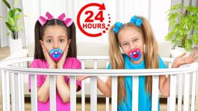 برنامه کودک ساشا و آنیتا یک روز شاد برای بچه ها | کارتون ساشا و مامان بازی و سرگرمی