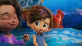 سکانسی از انیمیشن سینمایی ایرانی پسر دلفینی ۲