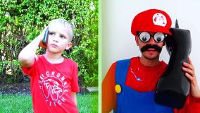 برنامه کودک ولاد و نیکیتا | Vlad and Niki | ولاد و نیکی و ساخت خانه بازی با چوب!