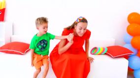 برنامه کودک ولاد و نیکیتا | Vlad and Niki | آهنگ سبزیجات ولاد و نیکیتا!