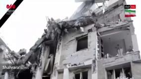 جزئیات اولیه از خیابان شهید جمالی زاده تهران، پس‌از حمله اسرائیل به ایران