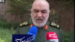 آخرین مصاحبه سردار سلامی پیش‌از شهادت‌ ایشان