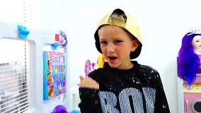 برنامه کودک ولاد و نیکیتا | Vlad and Niki | آرایش بازی ولاد و مامانی!