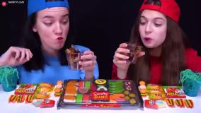 چالش فود اسمر لیلی بو - پارتی آب نبات