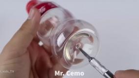آموزش ساخت کاردستی ساده با بطری