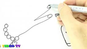 نقاشی دست دخترانه و لاک ناخن