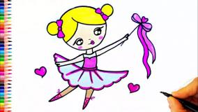 کارتون نقاشی دخترانه