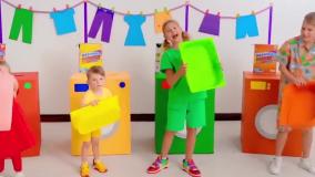 فیلم بچه گانه پنج کوچولوی بازیگوش | وانیا مانیا