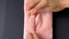ساخت قلب با حوله