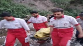 تراژدی در جاده چالوس | سقوط دلخراش دو کودک و پدر فداکار| 12 خرداد 1404
