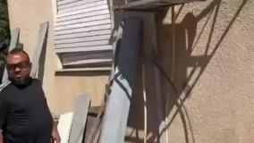 اصابت موشک های ایرانی به اسرائیل