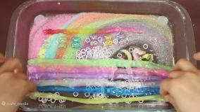 اسلایم بازی کودکان | مخلوط کردن اسلایم پیشی