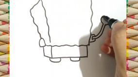 چگونه نقاشی باب اسفنجی بکشیم | آموزش گام به گام باب اسفنجی