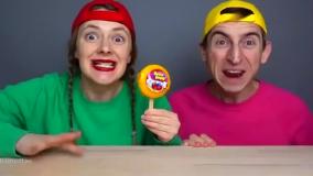 چالش خنده دار ونزدی آدامز ، چالش غذایی ونزدی ژله جادویی،سرگرمی تفریحی دوناموکاچو