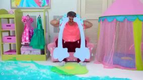 برنامه کودک ناستیا استیسی وبابایی لباس عروس ناستیا | کارتون ناستیاشو طولانی