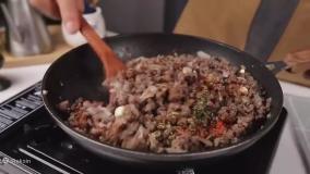 طرز تهیه لازانیای پنیری خوشمزه :: آموزش آشپزی آسان در خانه