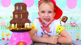 برنامه کودک ولاد و نیکیتا | Vlad and Niki |  آشپزی با اسباب بازی ها با ولاد و نیکی!