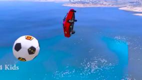 کارتون مرد عنکبوتی روی موتور سیکلت :: ابرقهرمانان با موتورهایشان