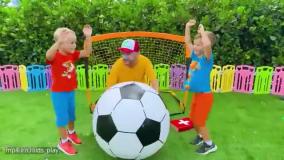 برنامه کودک ولاد و نیکیتا | Vlad and Niki | ولاد و نیکی و بازی با پدر!