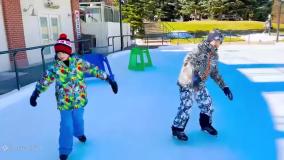 برنامه کودک ولاد و نیکیتا | Vlad and Niki | بازی های زمستانی با ولاد و نیکی!