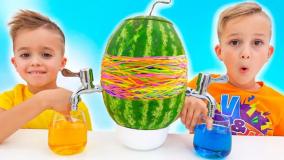 ولاد و نیکی با مامان خوش می گذرانند - مجموعه فیلم بچه ها با اسباب بازی